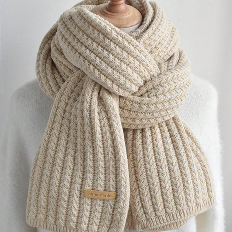 Thick Cable Knit Warm Cashmere - Muffler Men Wool review and price