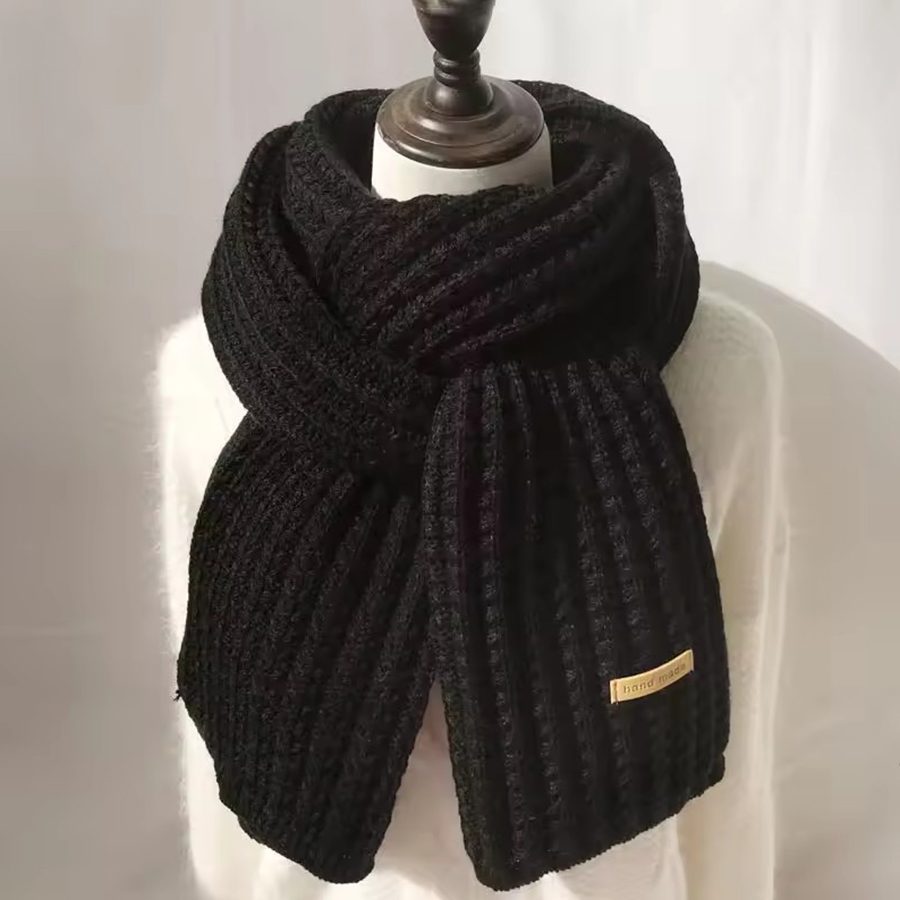 Thick Cable Knit Warm Cashmere - Muffler Men Wool review and price