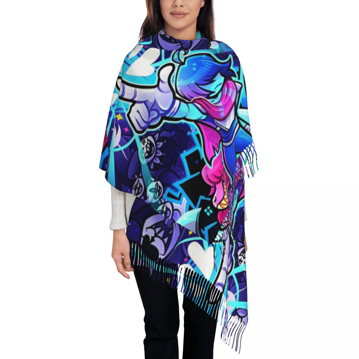 Deltarunes  Shawl Wraps Womens - Pashmina Wrap Large review and price