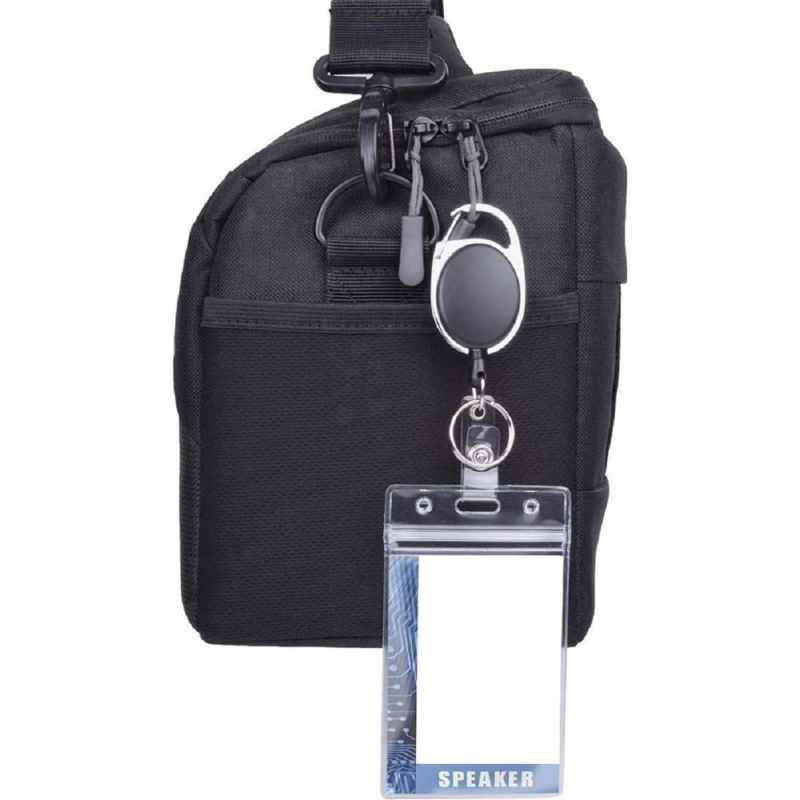 2 Pack ID Badge Holder with Br - Lanyard Badge Holder review and price