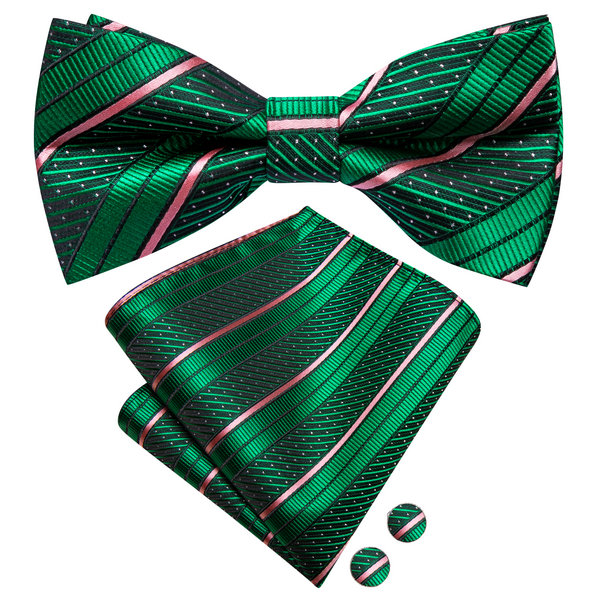 Mens Bow Tie Hanky Cufflinks P - Bow Tie Pre Tied review and price