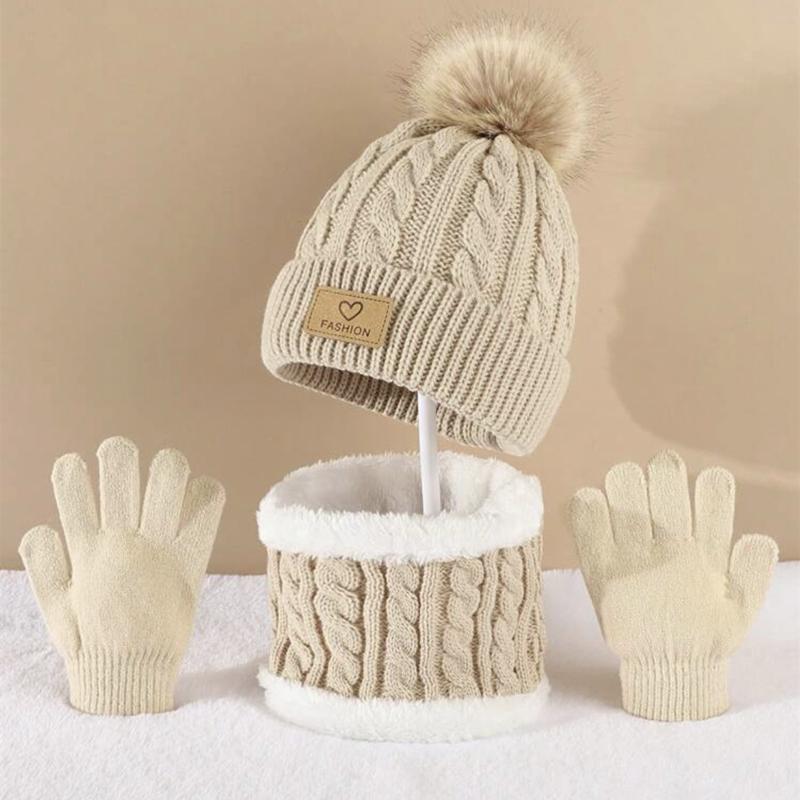 Toddler Kids Pom Pom Decor Bea - Infinity Scarf Knit review and price