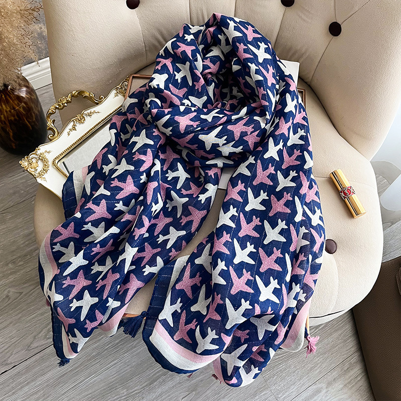 Luxury Brand Scarf Cotton Shaw - Pashmina Wrap Large review and price