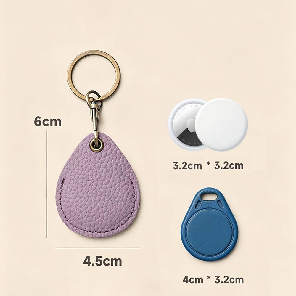 Leather Keychain Badge Holder  - Lanyard Badge Holder review and price