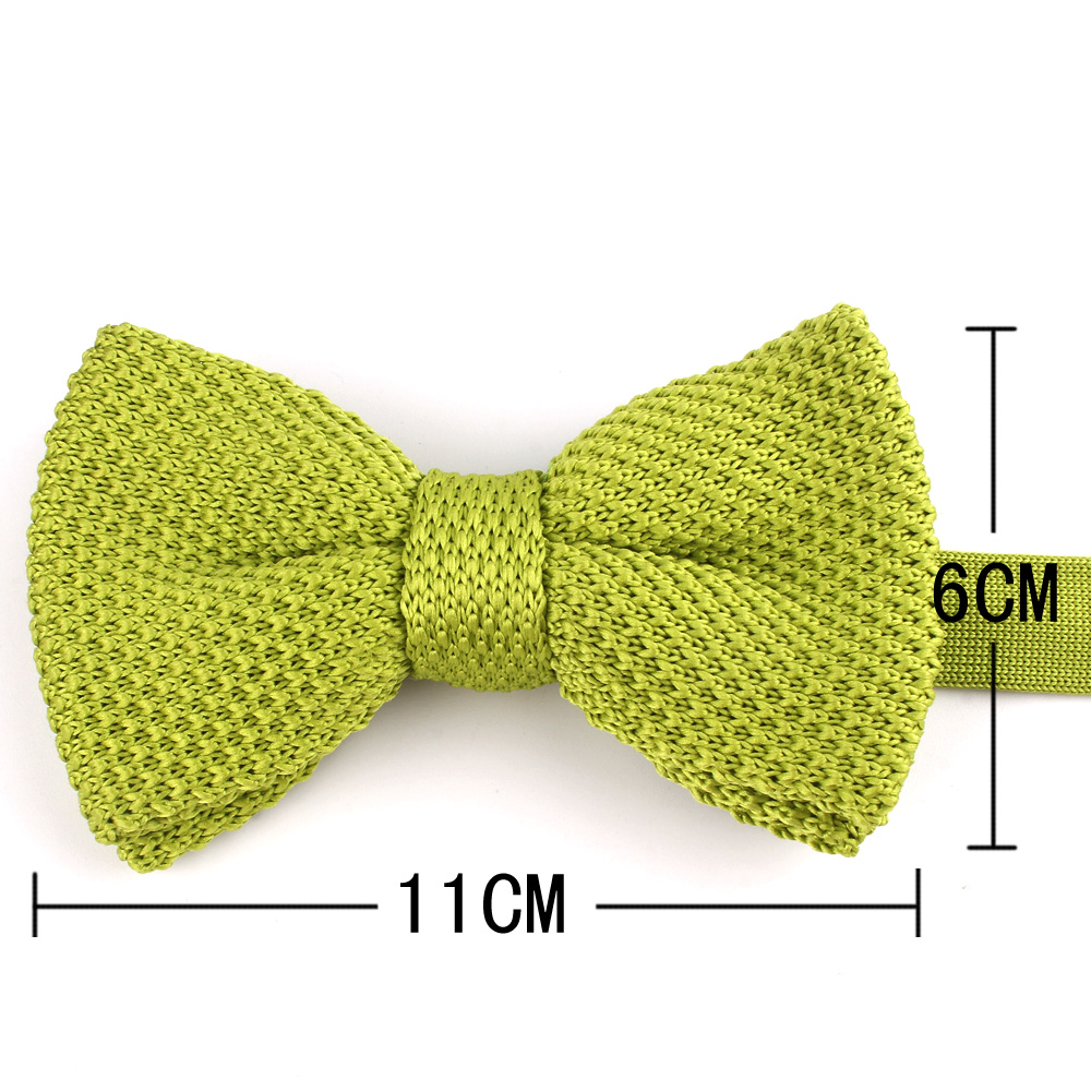 New Men Solid Knitted Bowtie B - Bow Tie Pre Tied review and price