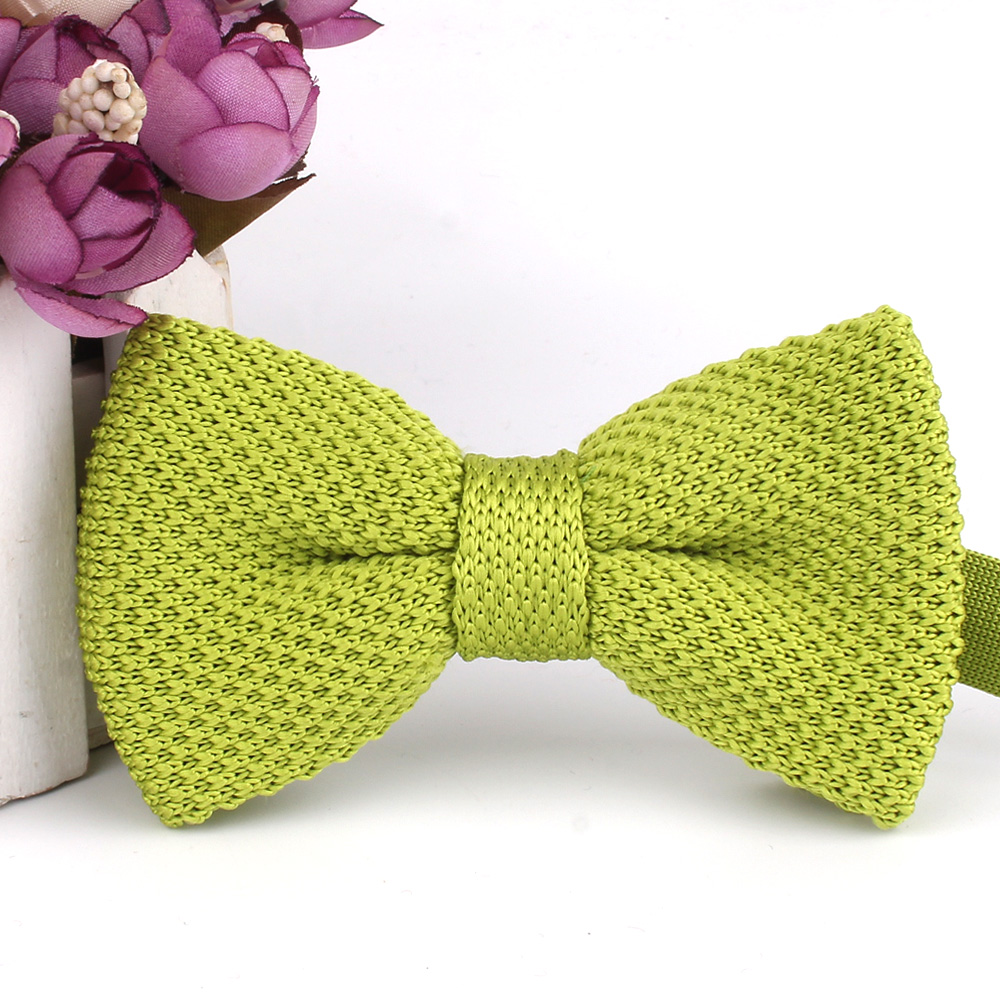 New Men Solid Knitted Bowtie B - Bow Tie Pre Tied review and price