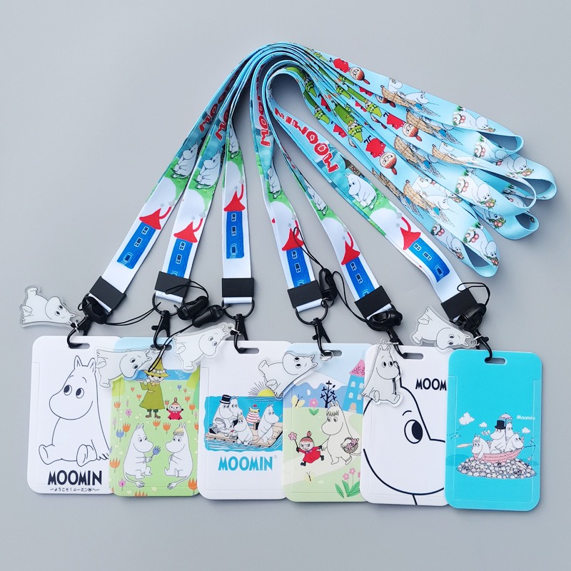 Moomin Cartoon Hard Card Holde - Lanyard Badge Holder review and price
