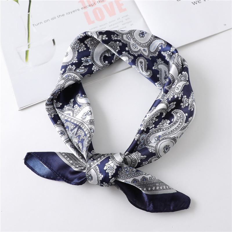60cm Luxury Square Silk Scarf  - Scarf Silk Square review and price