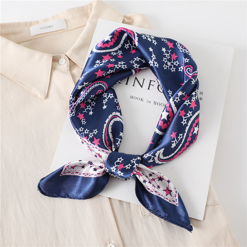 60cm Luxury Square Silk Scarf  - Scarf Silk Square review and price