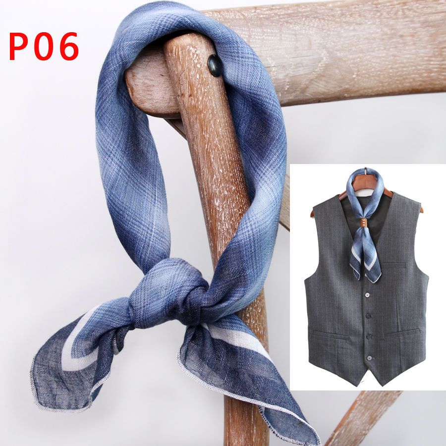 Men's Square Scarf with Button - Scarf Silk Square review and price