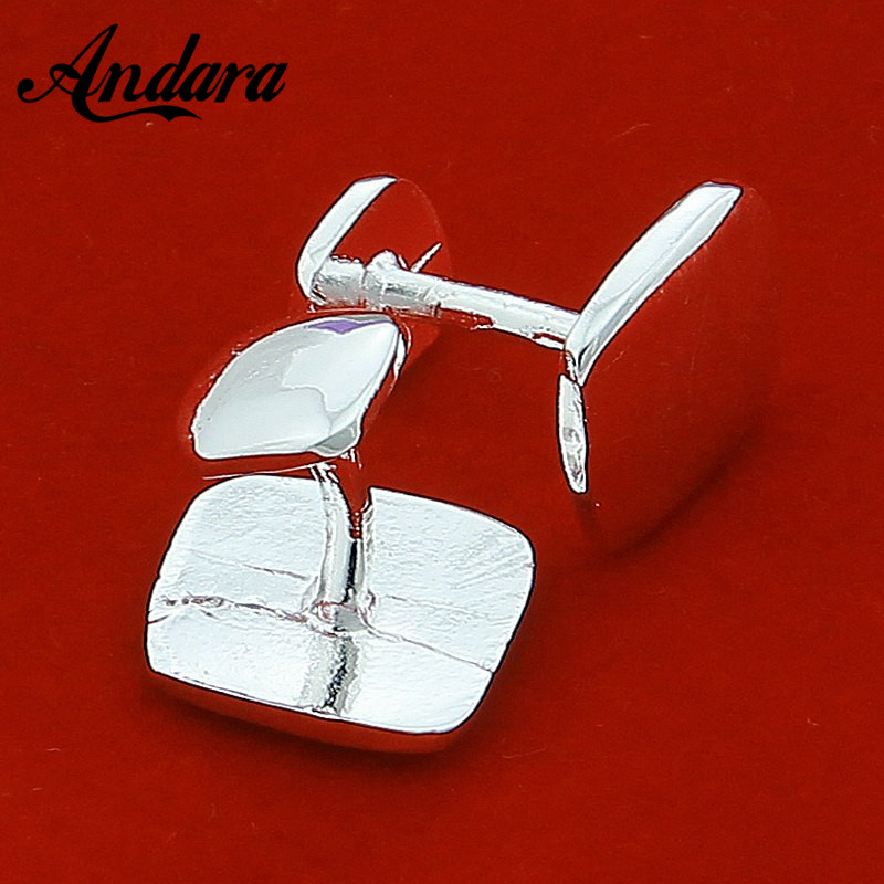 Hot Sale Silver Square Cufflin - Tie Clip Silver review and price