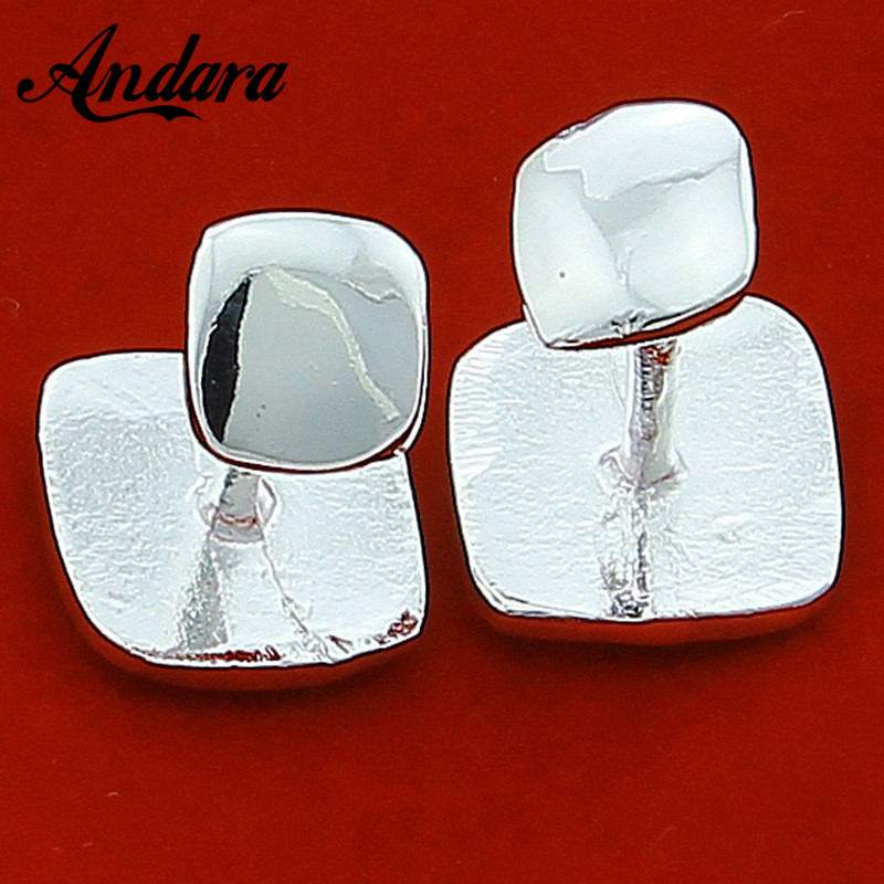 Hot Sale Silver Square Cufflin - Tie Clip Silver review and price