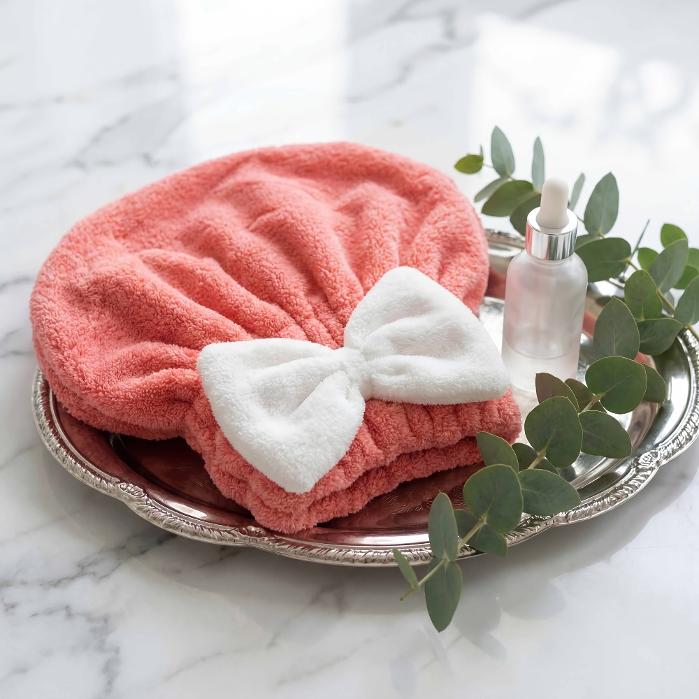 Microfiber Hair Drying Cap, Qu - Head Wrap Turban review and price