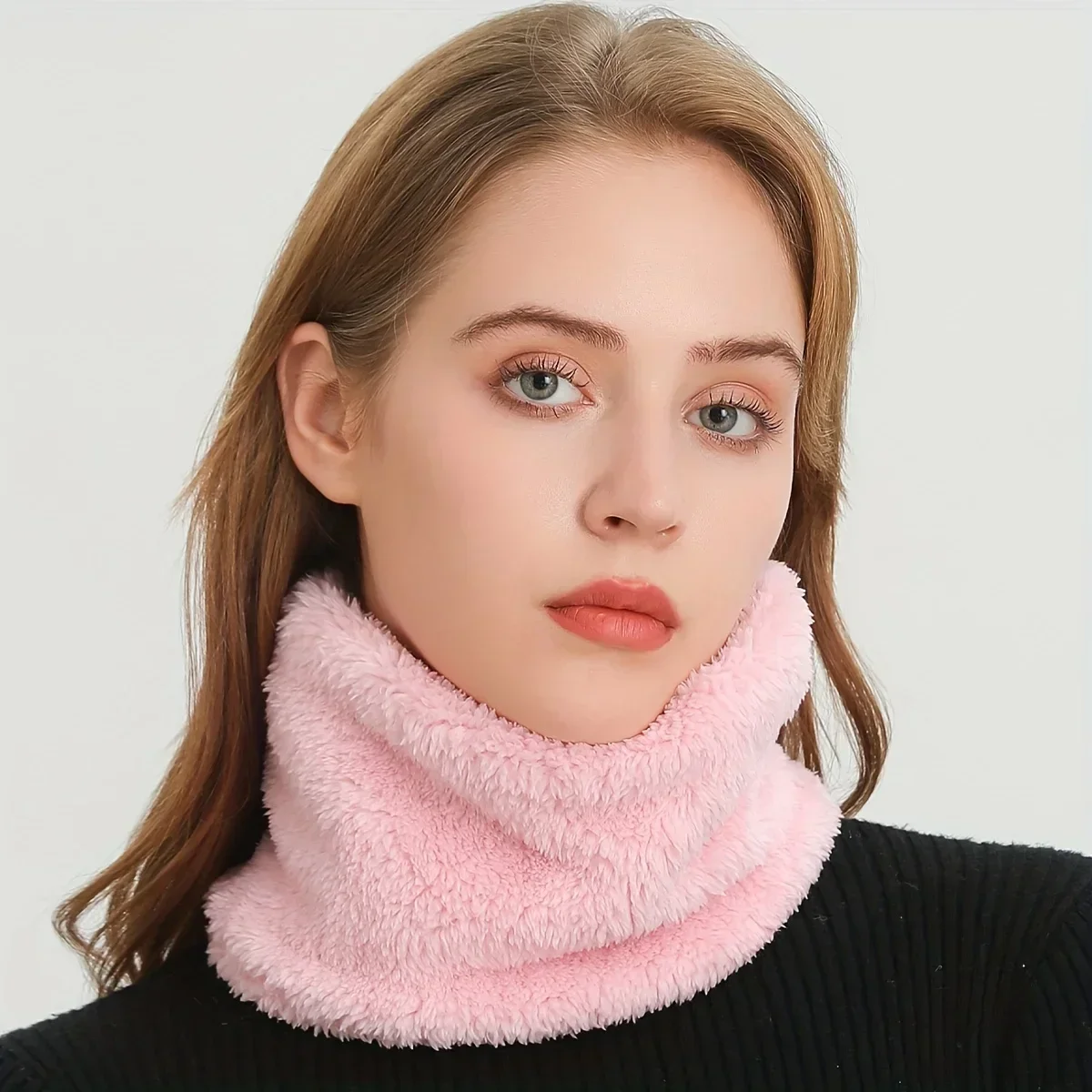 Windproof Plush Infinity Scarf - Infinity Scarf Knit review and price