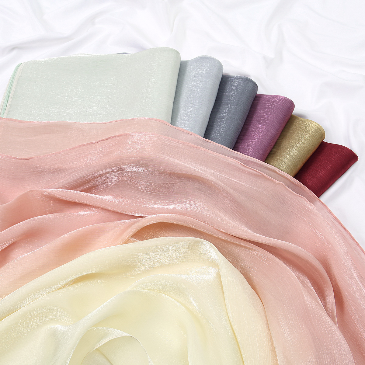 Gradient Twinkle Silk Hijab Sc - Head Wrap Turban review and price