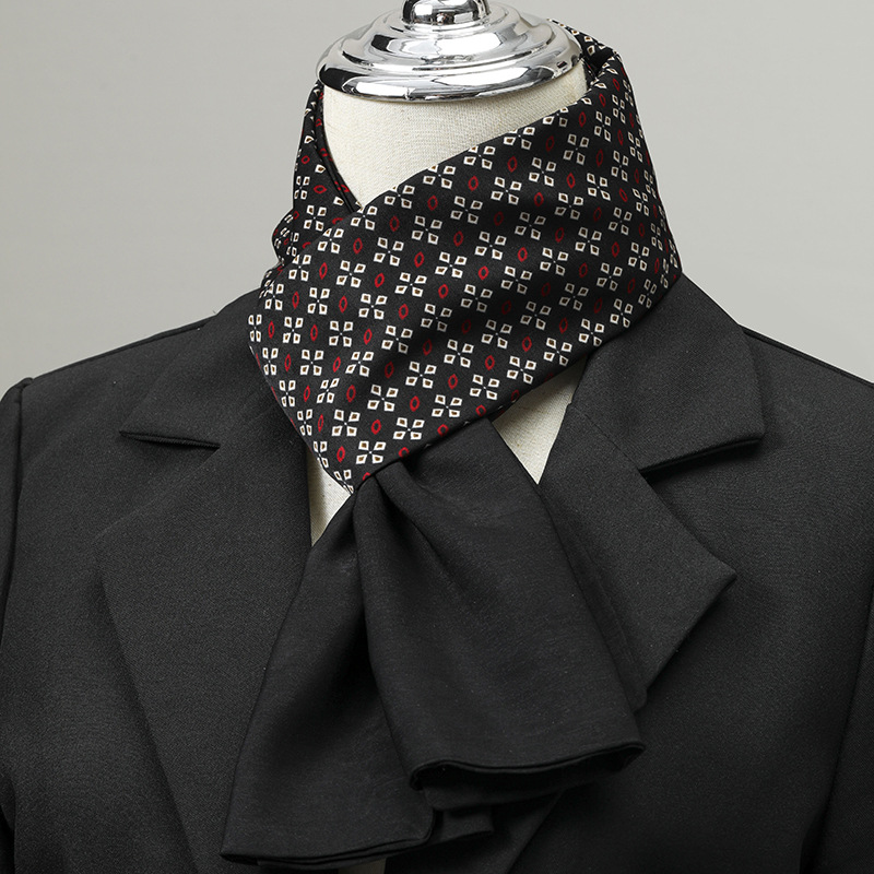 Men's Scarf Imitation Silk Nec - Scarf Silk Square review and price