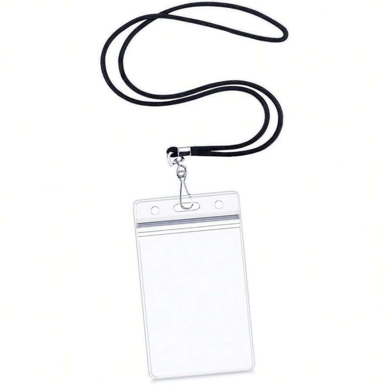 Vertical ID Card Name Tag Badg - Lanyard Badge Holder review and price