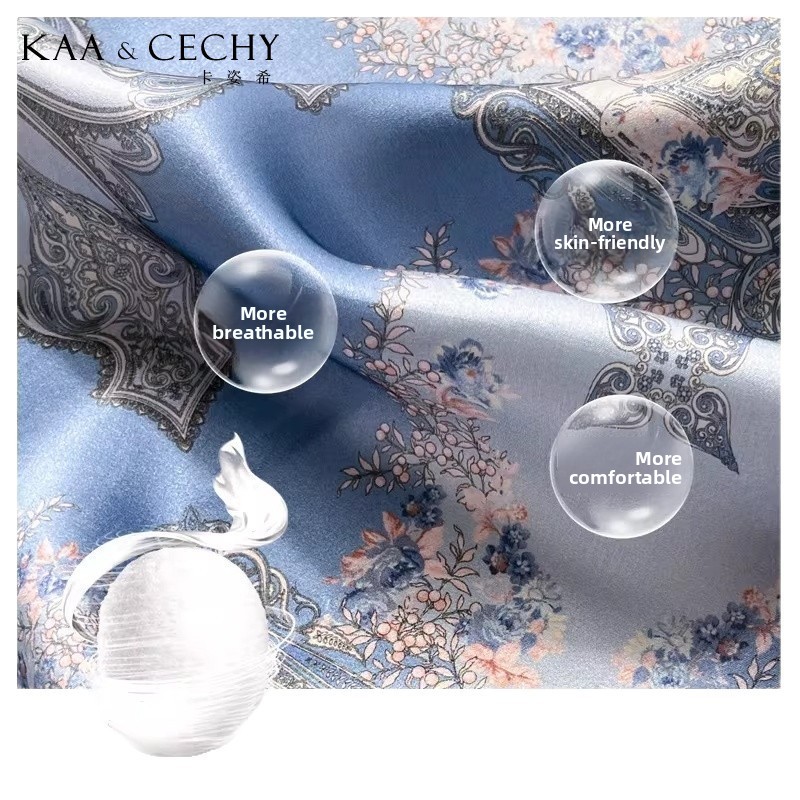 Baroque Floral 100% Mulberry S - Scarf Silk Square review and price