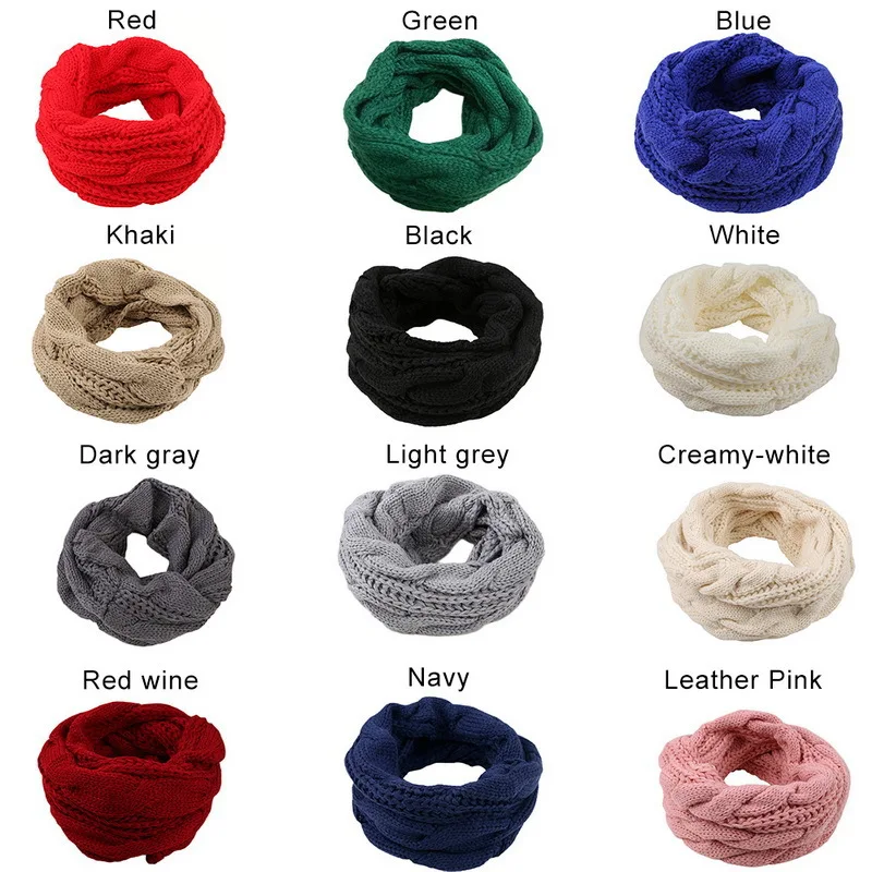 Men Women Boys Girls Thick Rib - Infinity Scarf Knit review and price