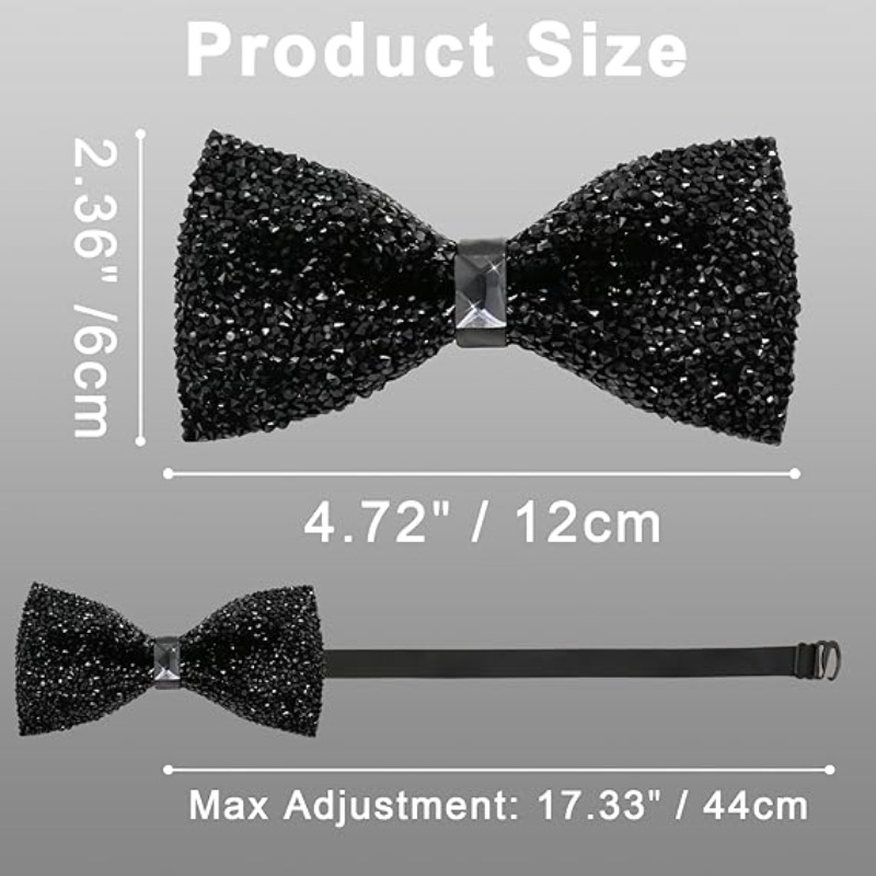 Fashion Rhinestone Bow Ties fo - Bow Tie Pre Tied review and price