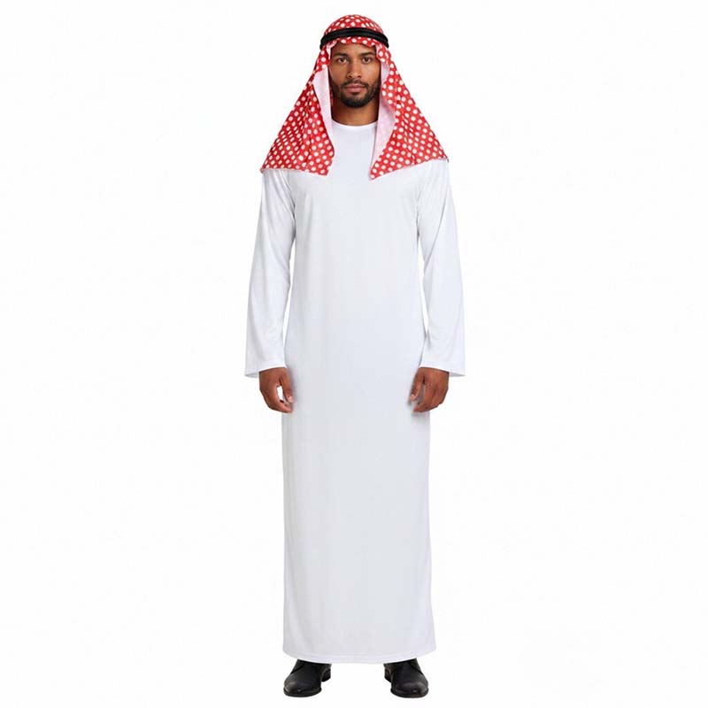 Traditional Arab Costume Arabi - Ascot Neck Scarf review and price