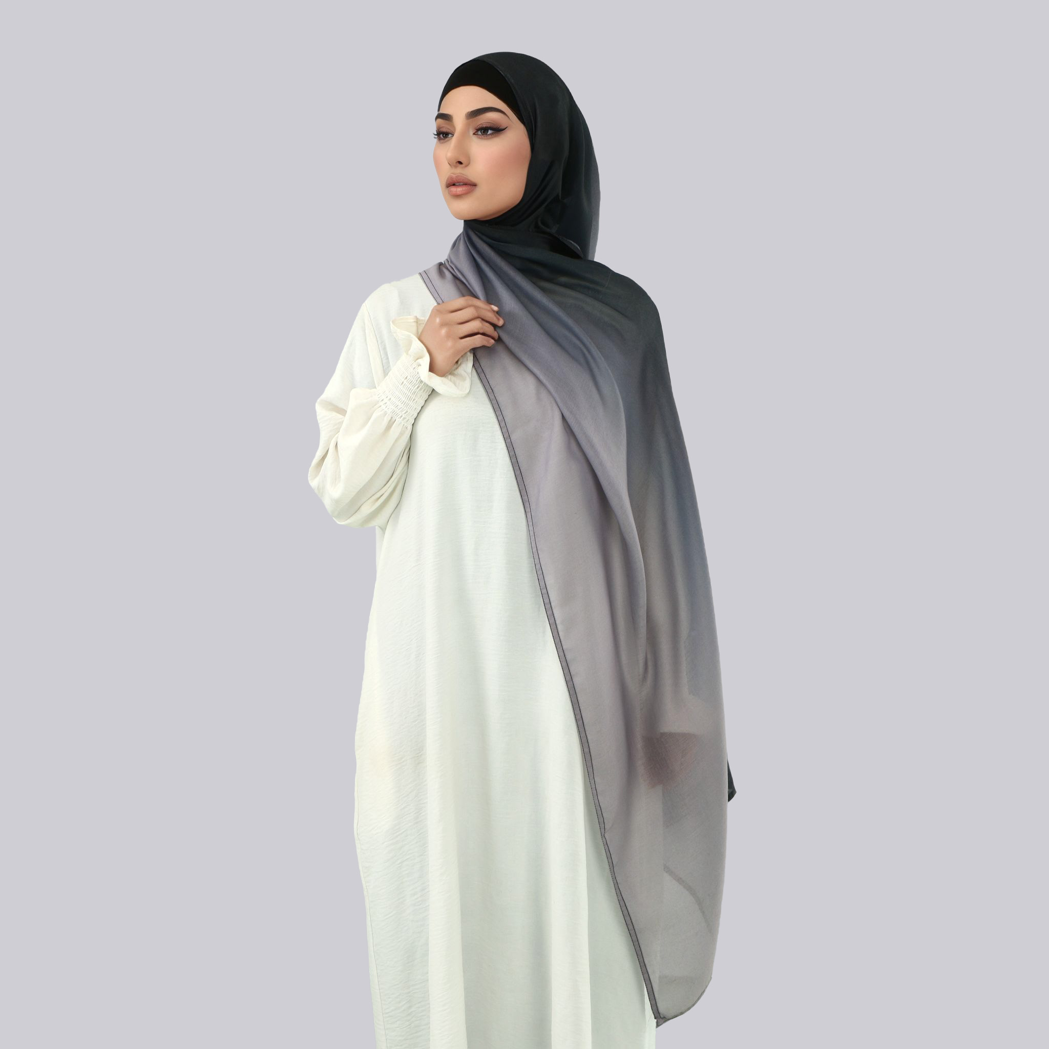 Women Gradient Cotton Rayon Hi - Head Wrap Turban review and price